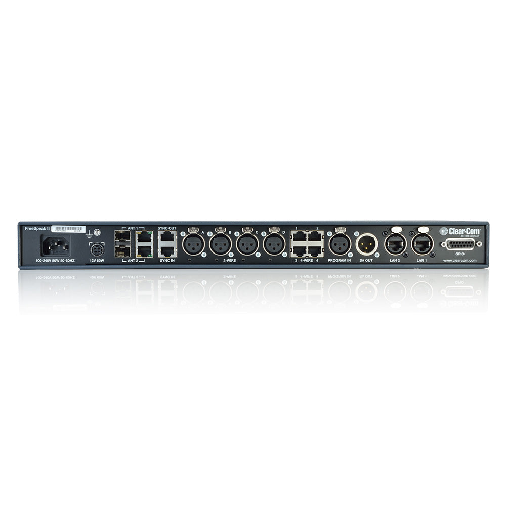 Clear-Com FSII-BASE-II-5 FreeSpeak II Base Station for 5 Beltpacks (with XLR5 Headset Connection)