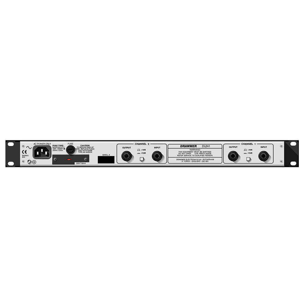 Drawmer DL241 Dual Channel Auto Compressor (TRS In/Out)