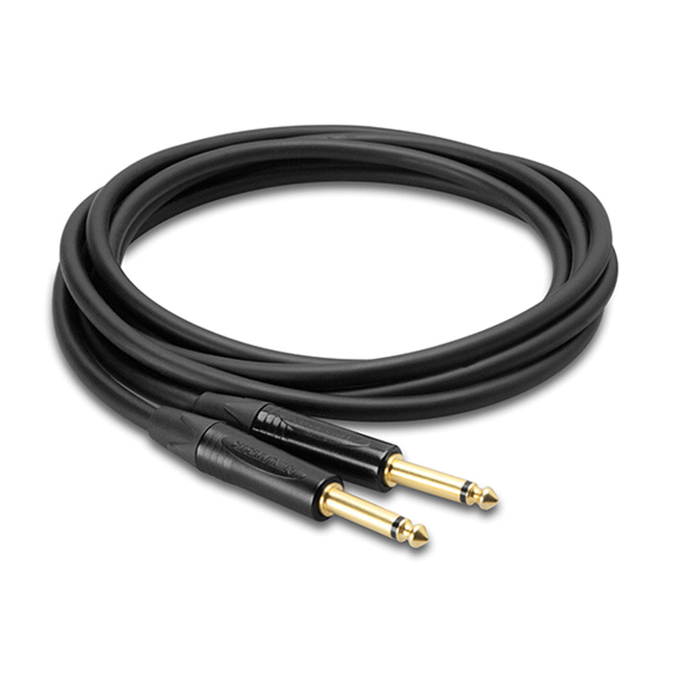 Hosa CGK-020 Neutrik Straight to Same Edge Guitar Cable, 20 feet