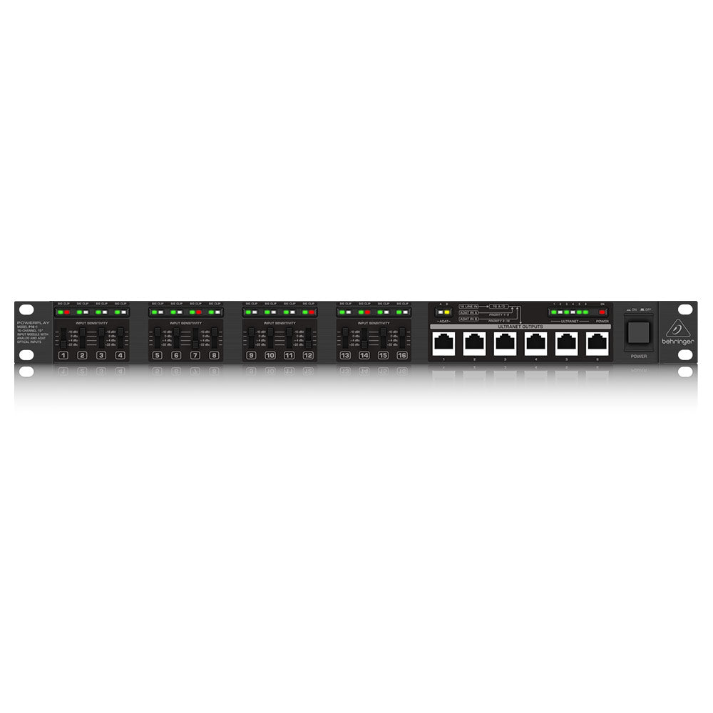 Behringer P16-I POWERPLAY 16-Channel Input for Personal Monitor System - B-Stock