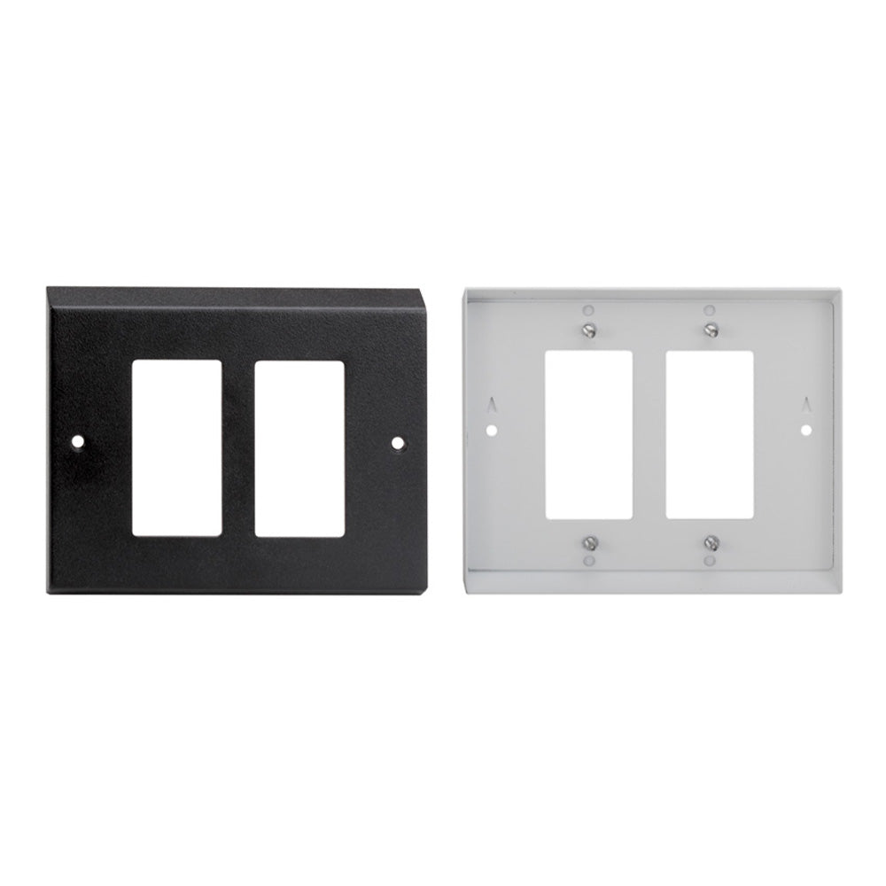 RDL EP-2B - European Adapter Plate for Two D-Style Products (Black)