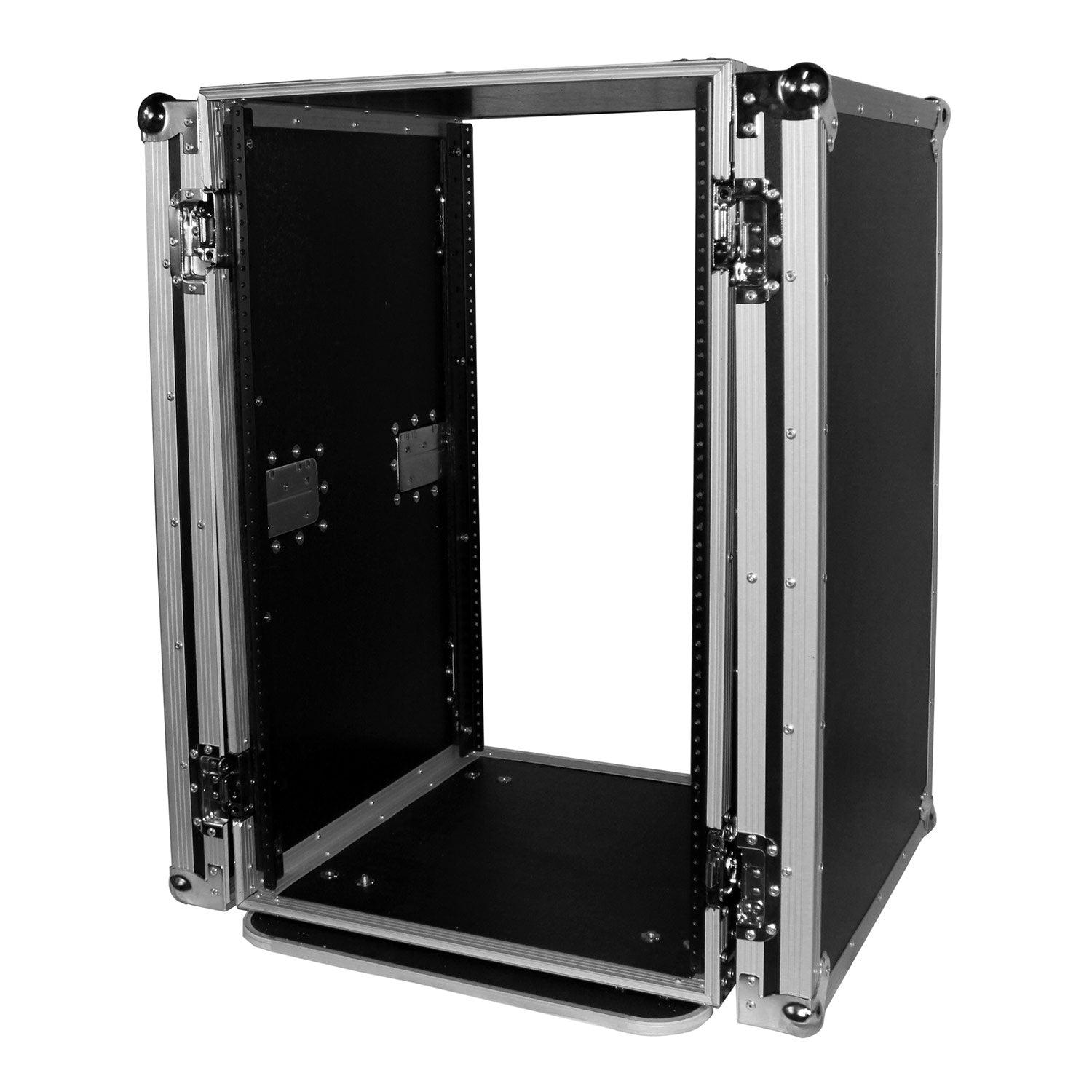 ProX T-18RSS - 18U Vertical Rack, 4" Blue Casters