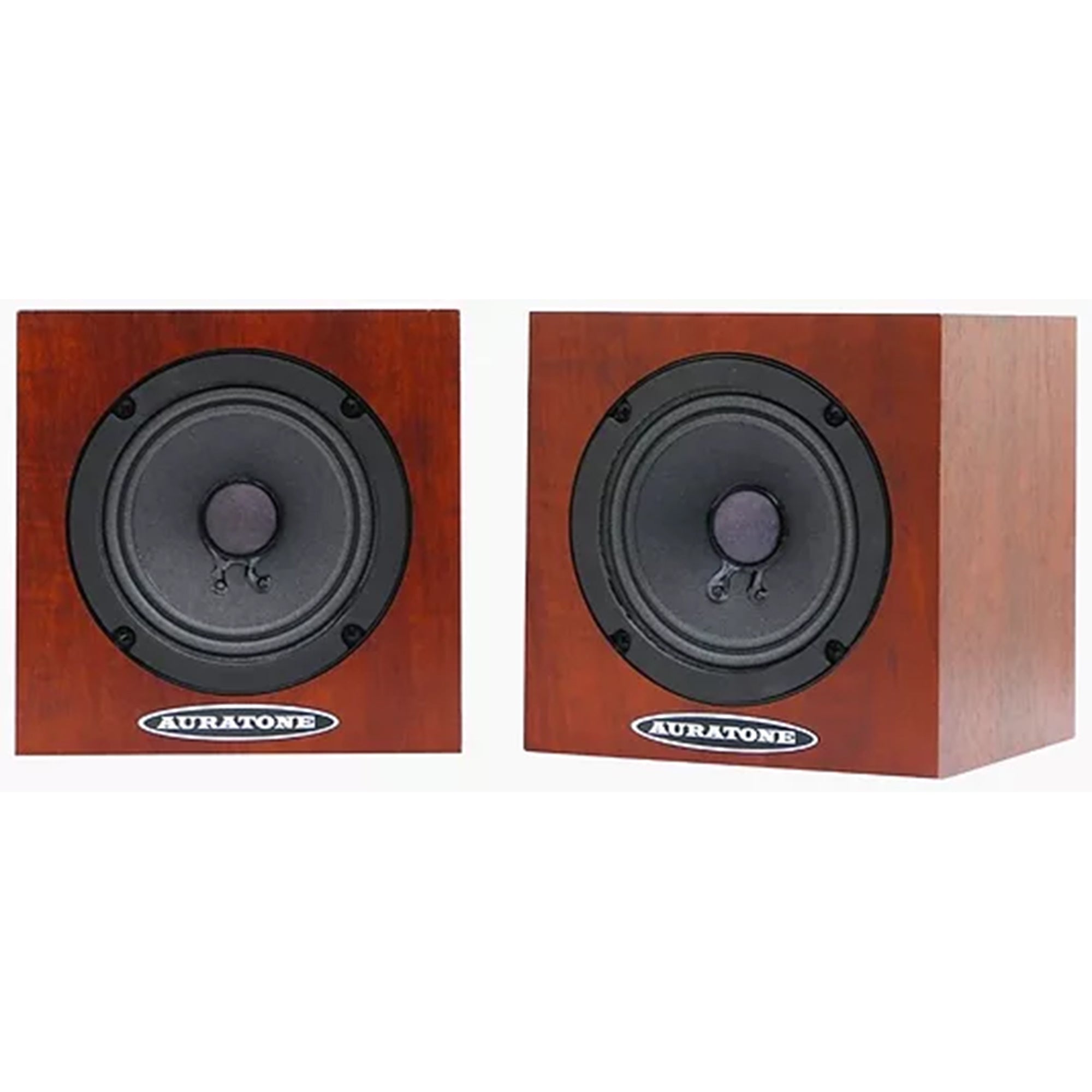 Auratone 5C SuperCubes and A2-30 Monitor Bundle (Wood Grain)