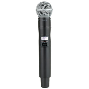 Shure ULXD2/SM58 Wireless Handheld Transmitter (V50 Band - 174-216 MHz)