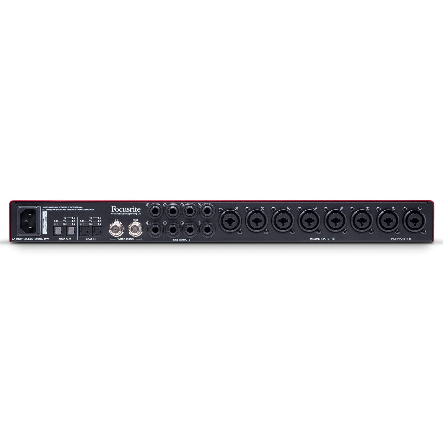 Focusrite Scarlett OctoPre Dynamic 8-Channel Microphone Preamplifier with ADAT Output