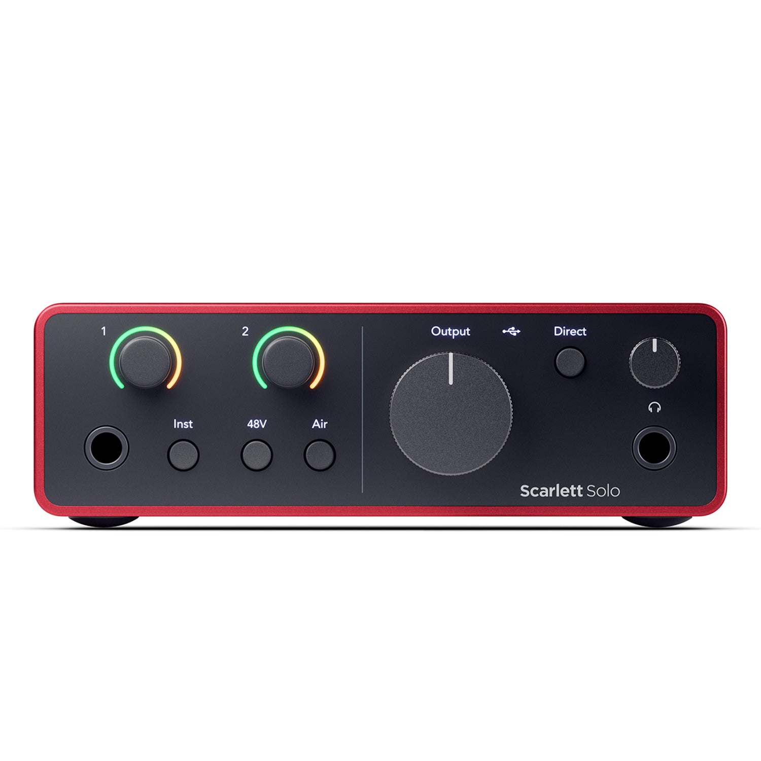 Focusrite Scarlett Solo 4th Generation - 2-In 2-Out USB Audio Interface