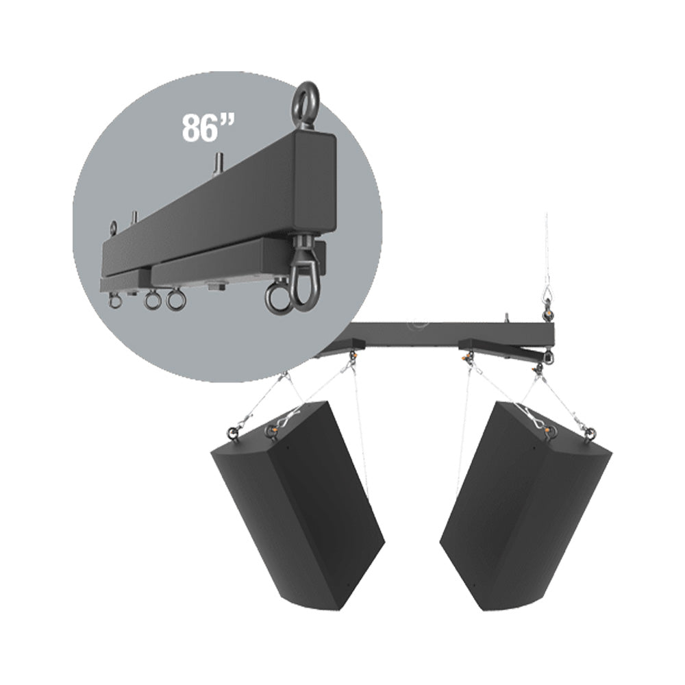 Adaptive Technologies SAS-2WA-86 - Two-Way Array Series Dual Loudspeaker Suspension / Aiming System