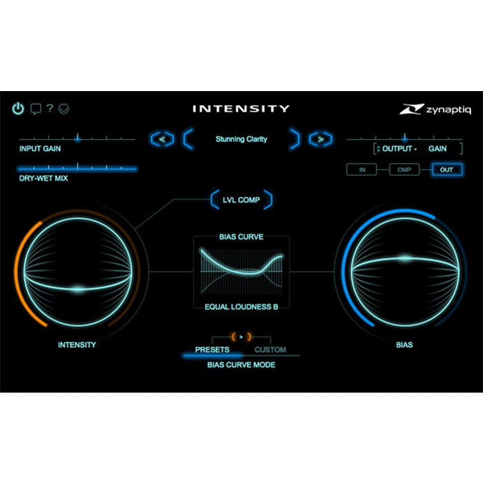 Zynaptiq IN1 Intensity - Audio Processor For Mixing, Mastering And Sound Design