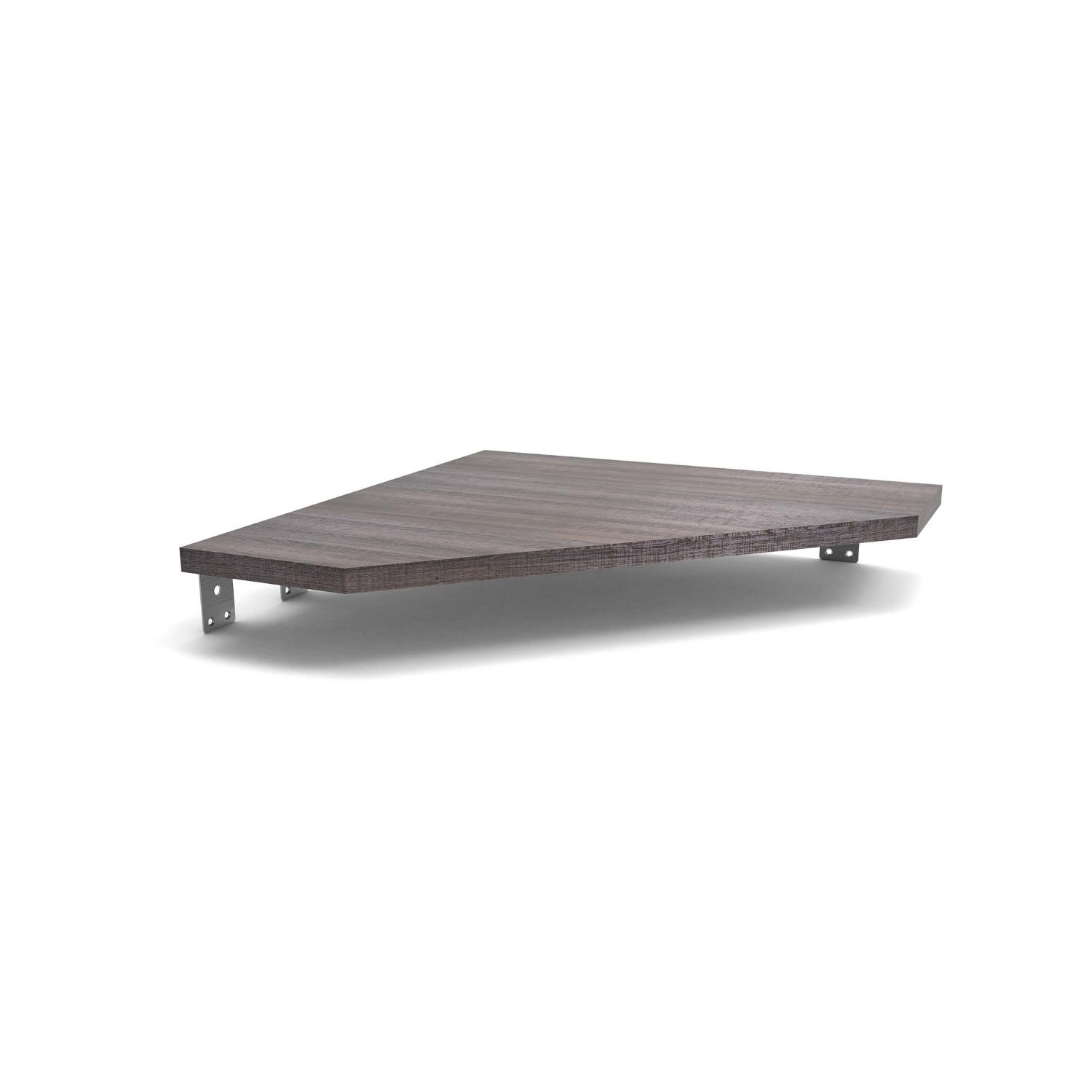 Glorious Modular Side Rack Adapter - Desk Plate for Sound Desk or Workbench Series (Walnut)