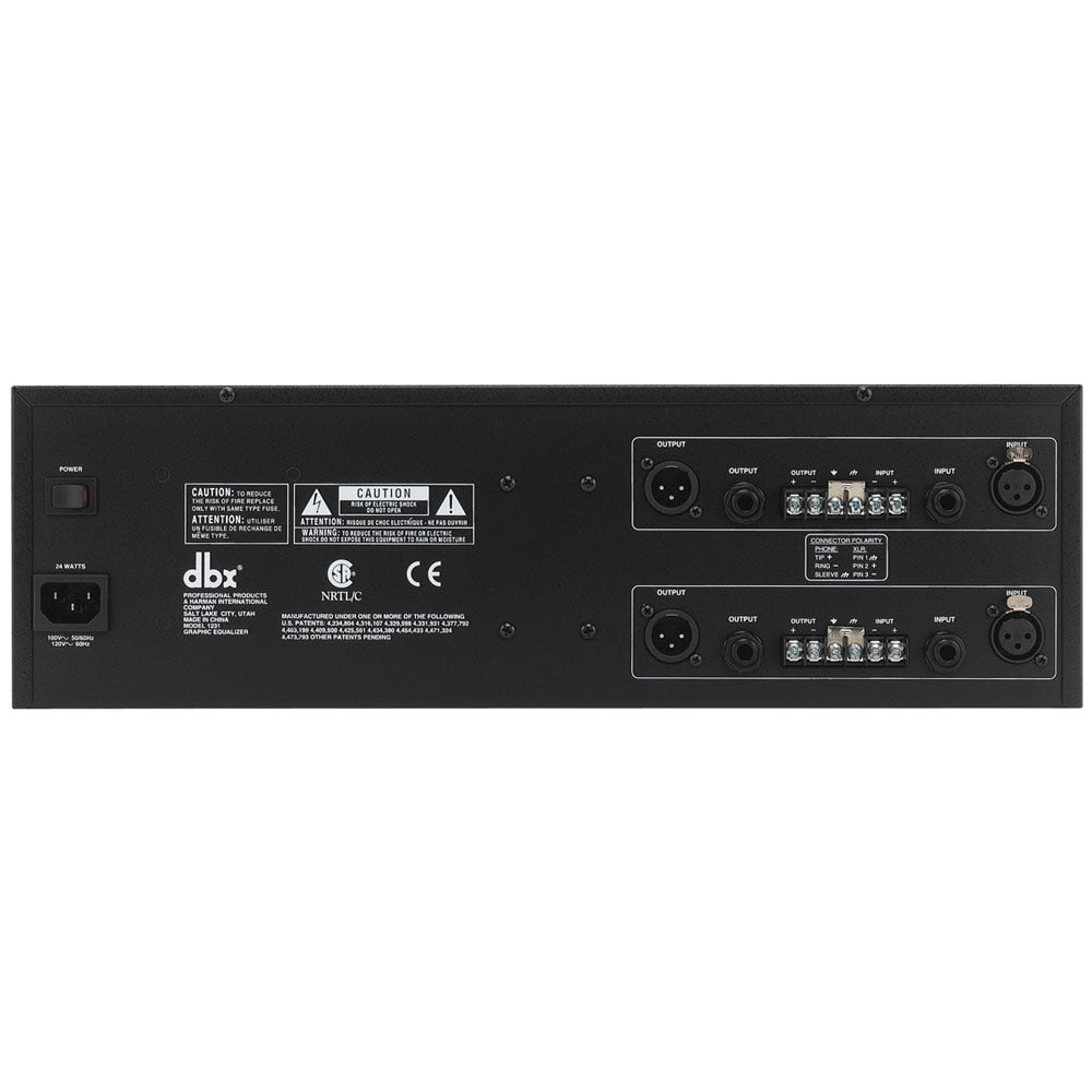 DBX 1231 Dual 31 Band Graphic Equalizer