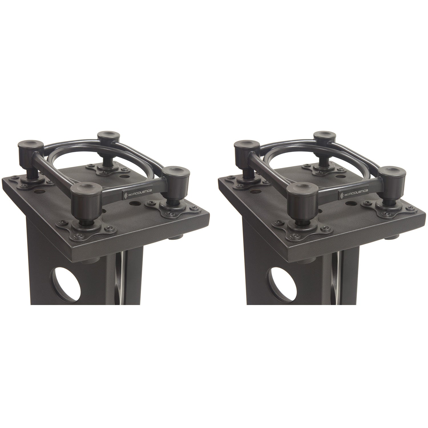 Argosy PAIR-420I-B 2) 42" I-Stands W/Isoacoustics Technology