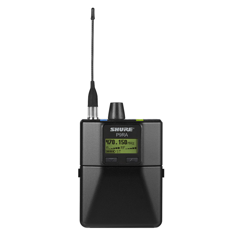 Shure P9RA+ PSM900 Bodypack In-Ear Monitor Receiver (G6 Band - 470-506 MHz)