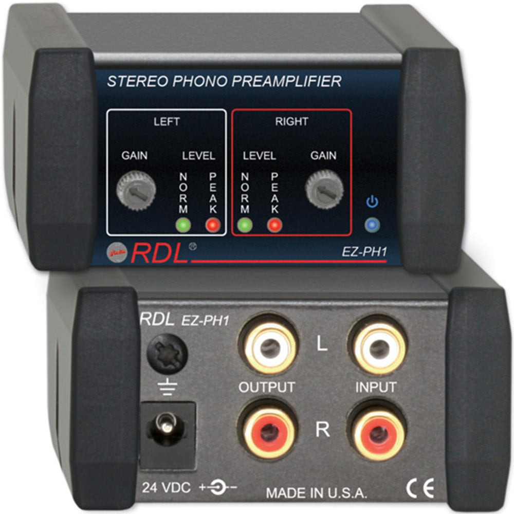 RDL EZ-PH1 Stereo Phono Preamplifier