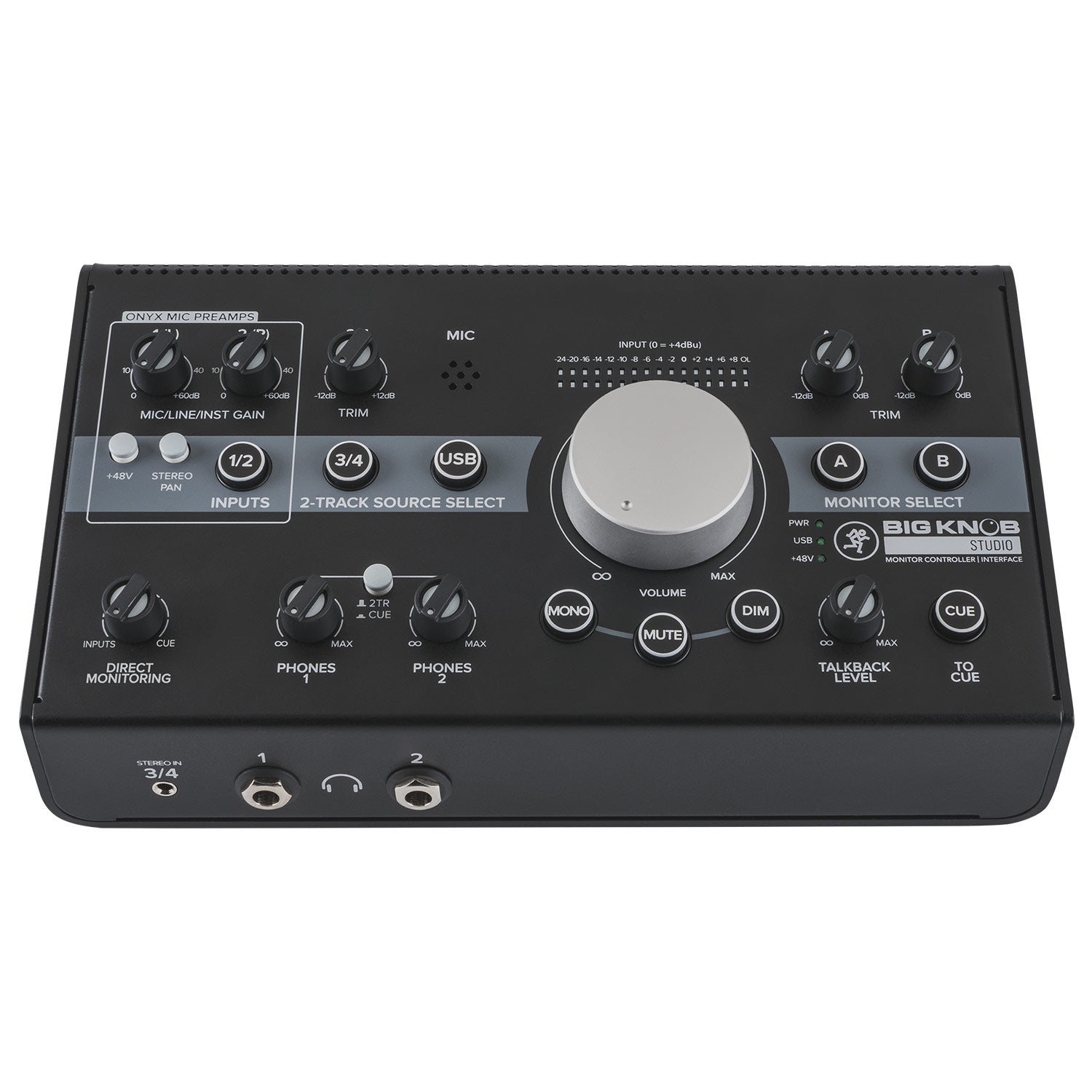 Mackie Big Knob Studio 3x2 Monitor Controller with USB Audio Interface