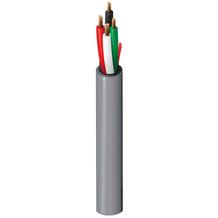 Belden 5102UE 14AWG 4 Conductor Install Speaker Cable (Gray/500 Foot Spool)