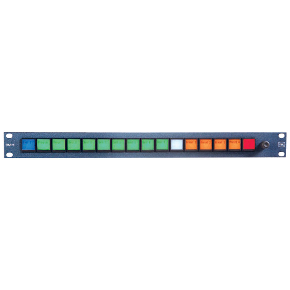 TSL TMCP-16 MK2 - 16-Button Controller for TallyMan System