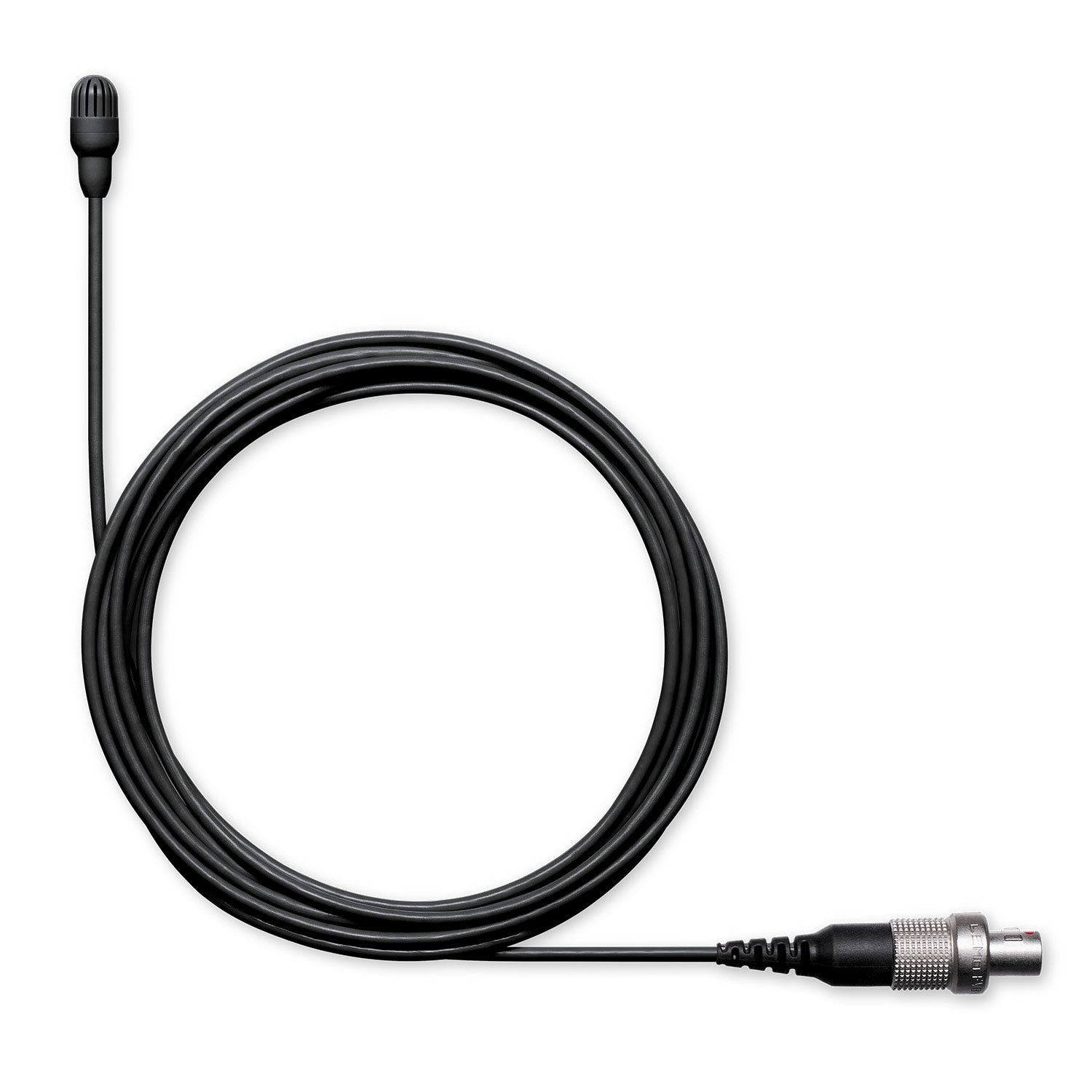 Shure TwinPlex TL47B/O-LEMO6-A - Subminiature Lavalier Microphone (Low Sens, 6-Pin Lemo, Black, Q5X Wireless Transmitters Only)