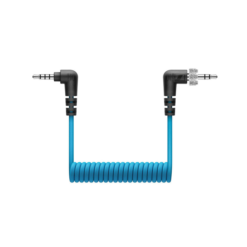 Sennheiser XSW-D MOBILE CABLE - Locking 3.5 mm TRS to TRRS Coiled Cable