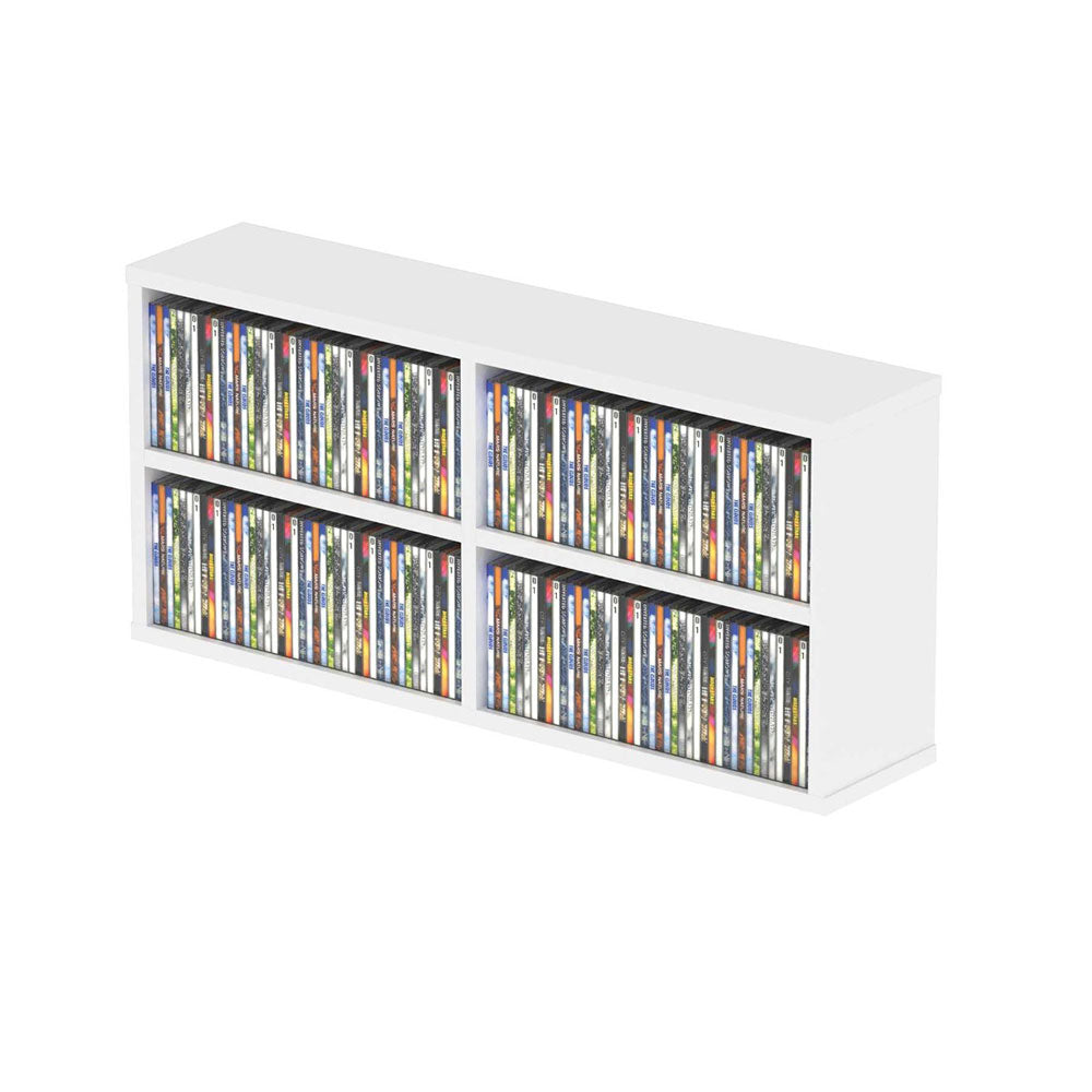 Glorious CD BOX 180 - 180-Count CD Furniture Case (White)