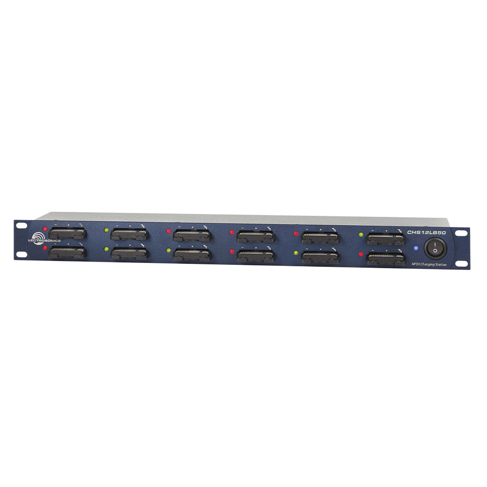 Lectrosonics CHS12LB50A - 12-Bay Charger for LB-50 Batteries
