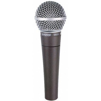 Shure SM58-CN Cardioid Dynamic Handheld Microphone (with XLR Cable)