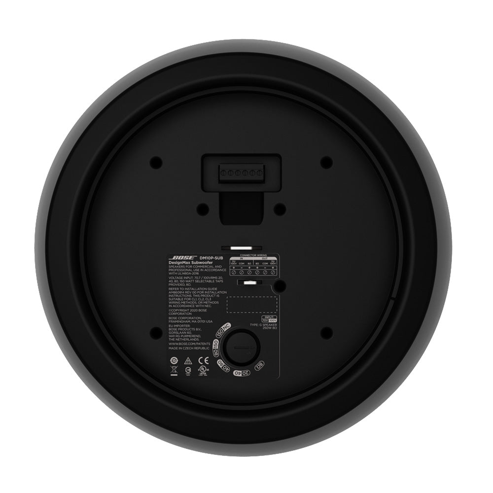 Bose DesignMax DM10P-SUB - 300-Watt 10-Inch Pendant Install Subwoofer (Black)