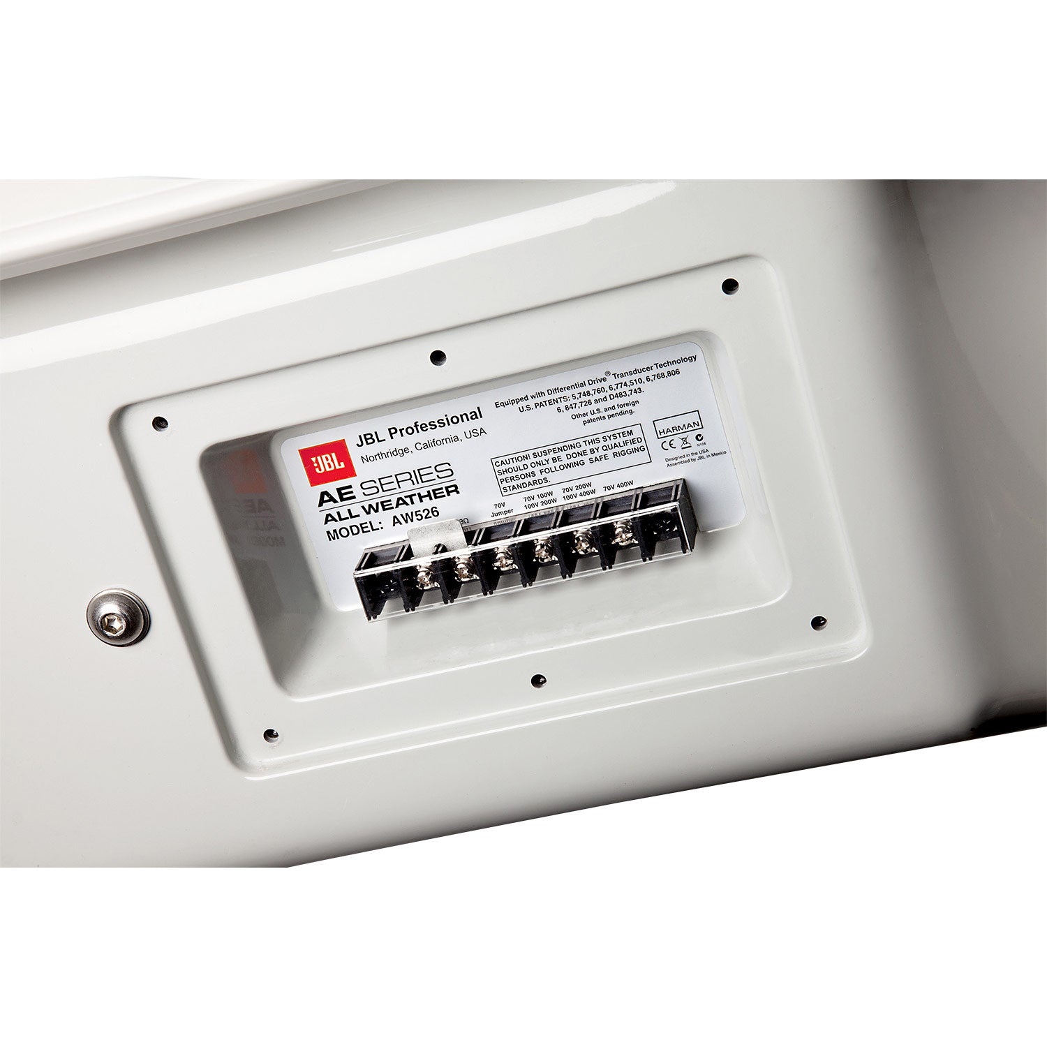 JBL AW566 - All-Weather High-Output 15-Inch Install Speaker for Life Safety Applications (Gray)