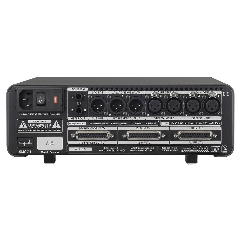 SPL SMC 7.1 - Surround Monitor Controller (Silver)