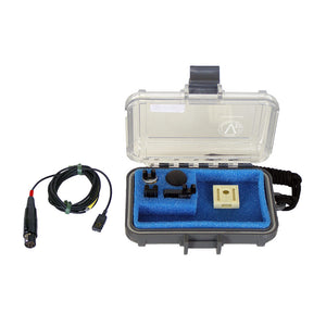 Voice Technologies VT506WATER Omni Lavalier Microphone (Black/Biased TA5F)