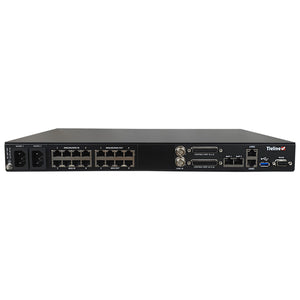 Tieline TLR6200-16D Gateway Series 16-Channel High-Density IP Codec with Dante