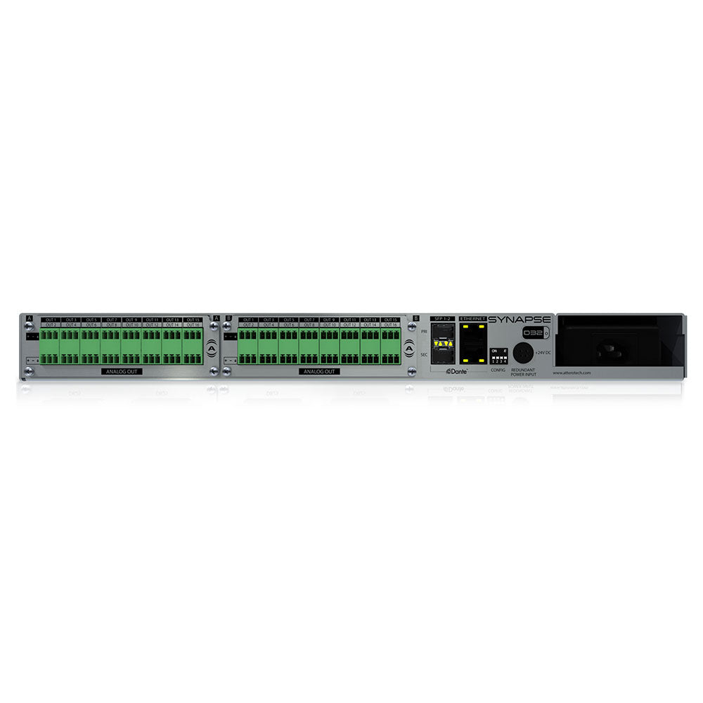 Attero Tech by QSC Synapse D32o - Dante / AES67 Audio Interface