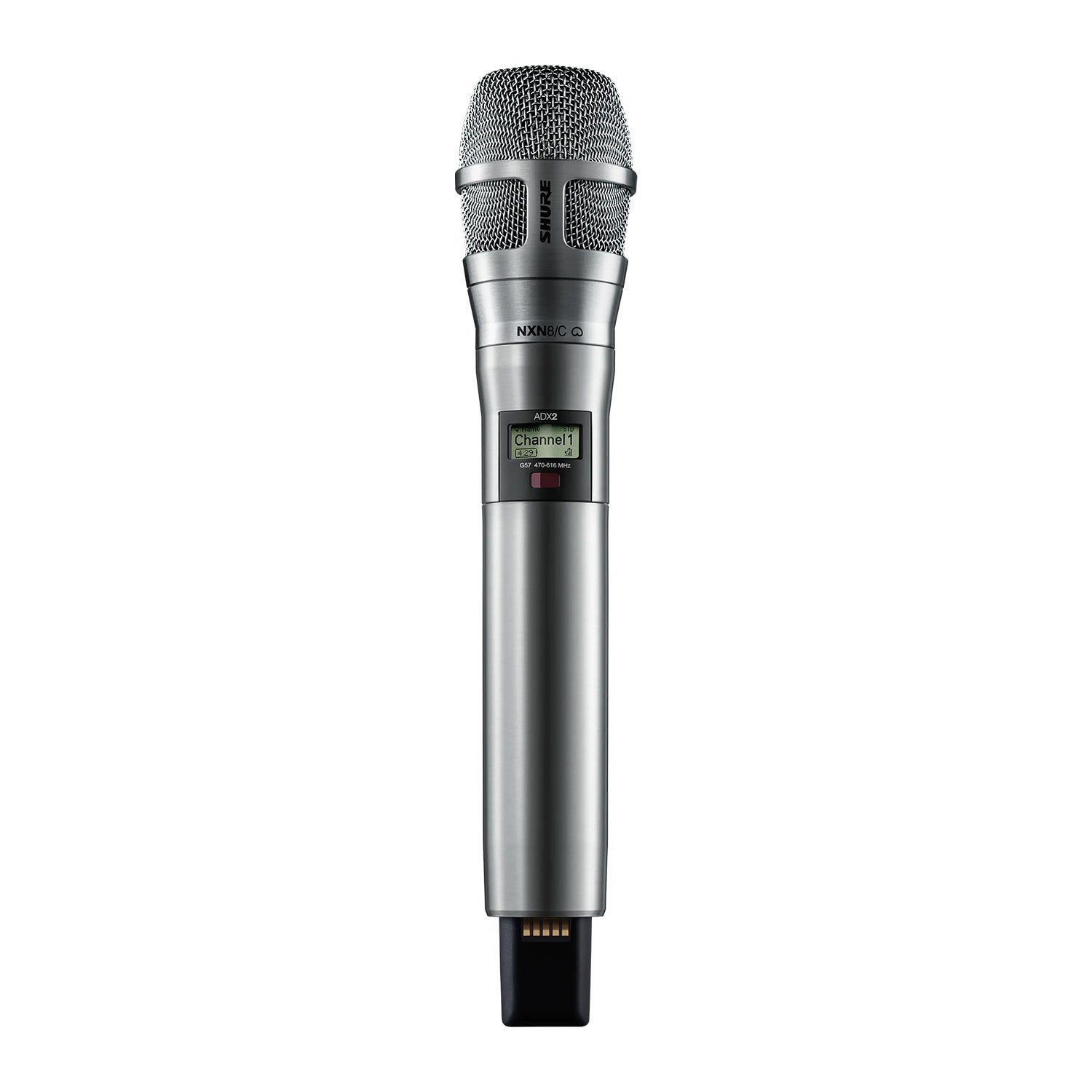Shure ADX2/N8CN - Axient Digital Handheld Transmitter (G57 Band / 470-616 MHz)