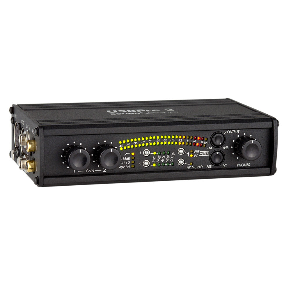 Sound Devices USBPre 2 USB Portable High Resolution Stereo Audio Interface
