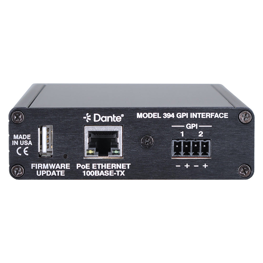 Studio Technologies Model 394 - GPI to Dante Interface