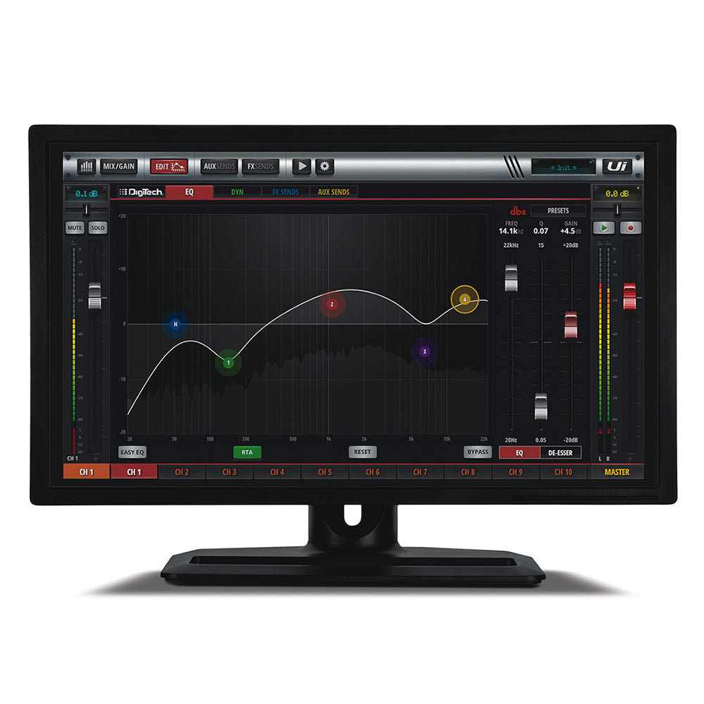 Soundcraft Ui 12 12-Input Remote Controlled Digital Mixer