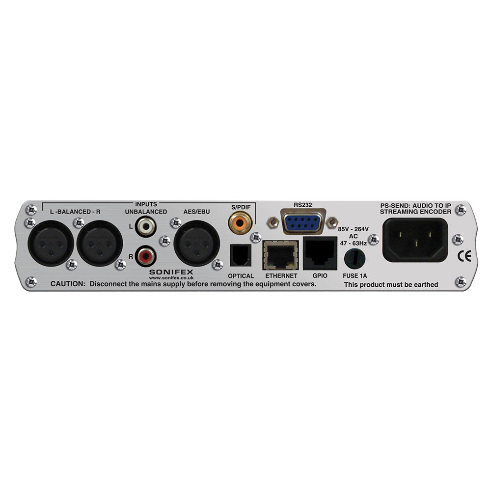 Sonifex PS-SENDS-SD - Audio to IP Streaming Encoder