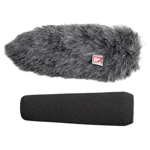 Rycote 74747 15Cm Sgm Foam Windscreen And Windjammer - Standard Hole (19-22 Mm Microphones)