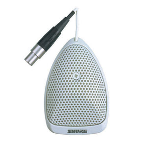 Shure MX391W-A/O Microflex Condenser Boundary Microphone (White, Omnidirectional)