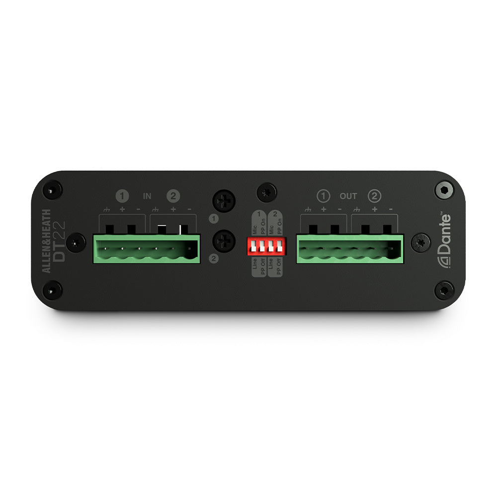 Allen and Heath DT-22-M - Dante to Phoenix Euroblock Interface