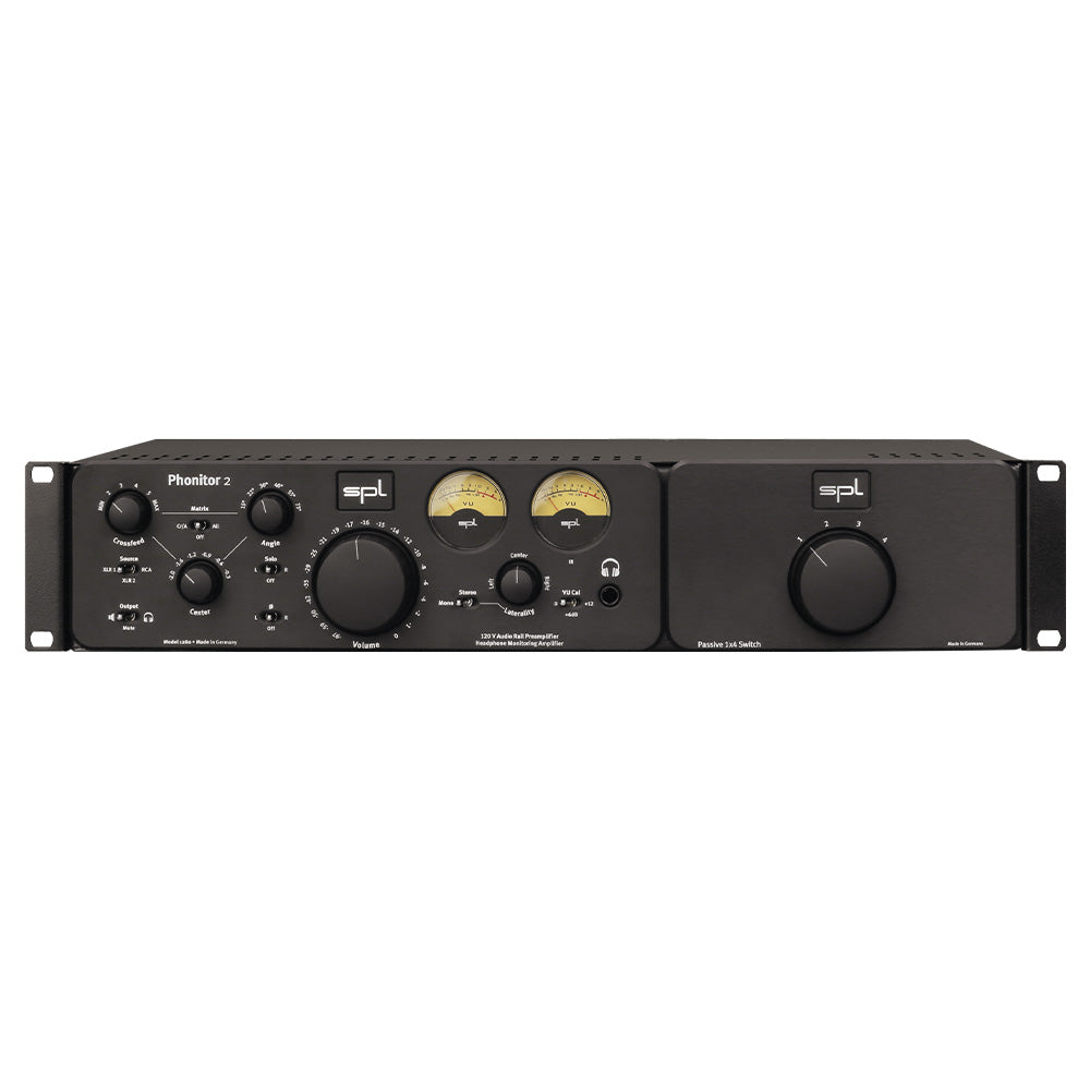 SPL Expansion Rack - Rack Mount for Phonitor 2 and SMC 7.1 (Black)