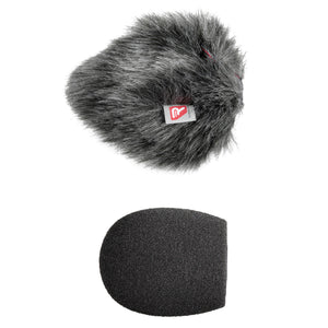 Rycote 74705 5Cm Sgm Foam Windscreen And Windjammer - Standard Hole (19-22 Mm Microphones)