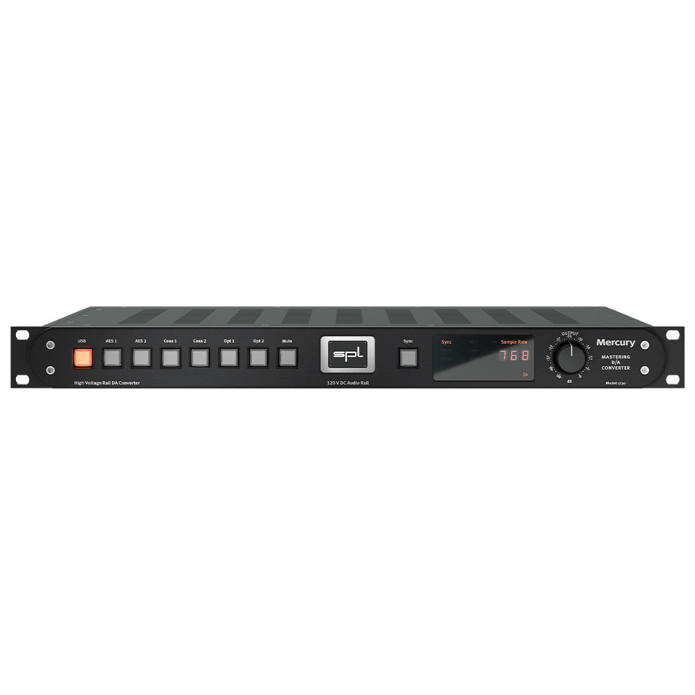 SPL Mercury - Mastering D/A Converter (Black)