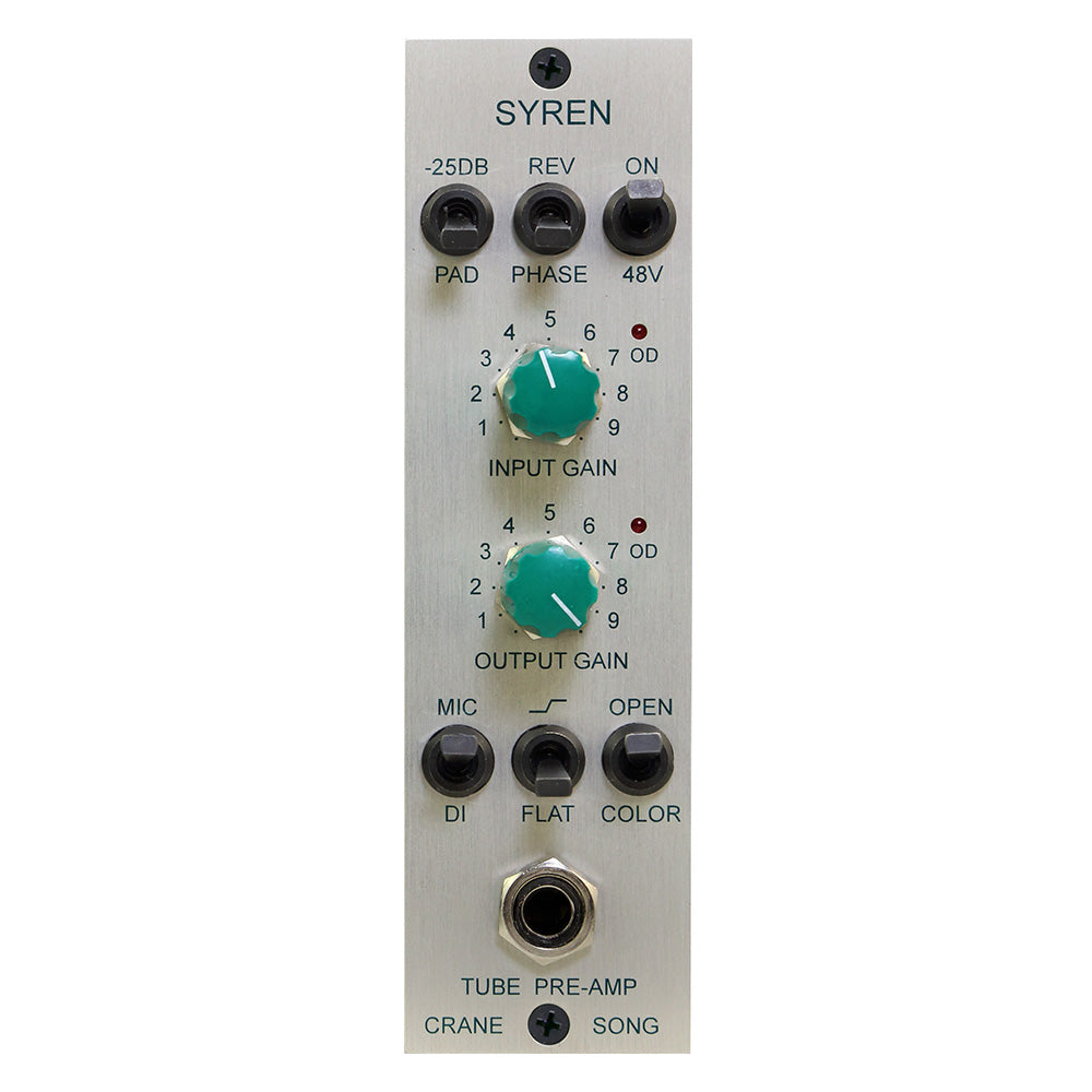 Crane Song Syren 500 Series Tube Mic Preamp Module