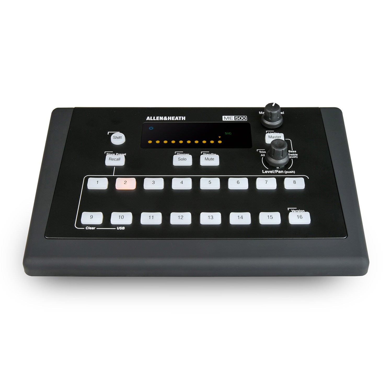 Allen and Heath ME-500 - 16-Channel Personal Monitor Mixer