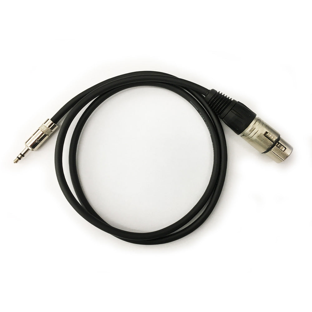 Redco NC4FXSM03 XLR4F to 3.5mm Mini Adaptor Cable (3 Foot)