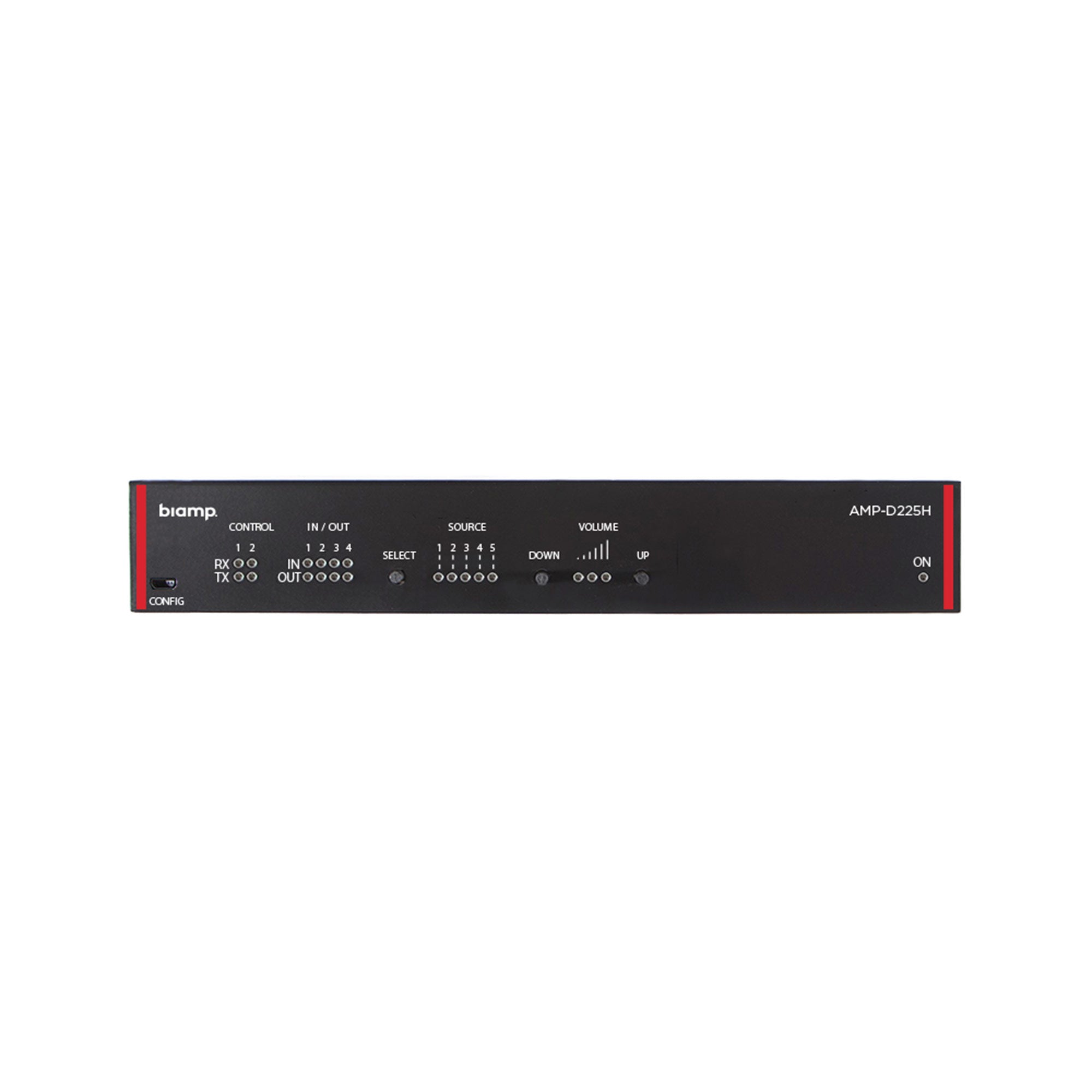 Biamp AMP-D225H - Two-Channel Class D Install Power Amplifier