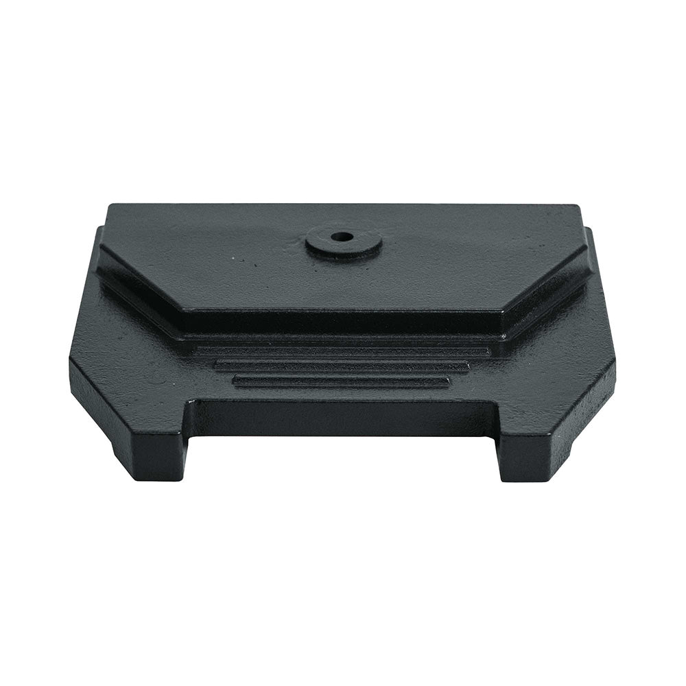 OC White 11458-B - Heavy-Duty Cast Iron Base for ProBoom Elite or Junior (Black)