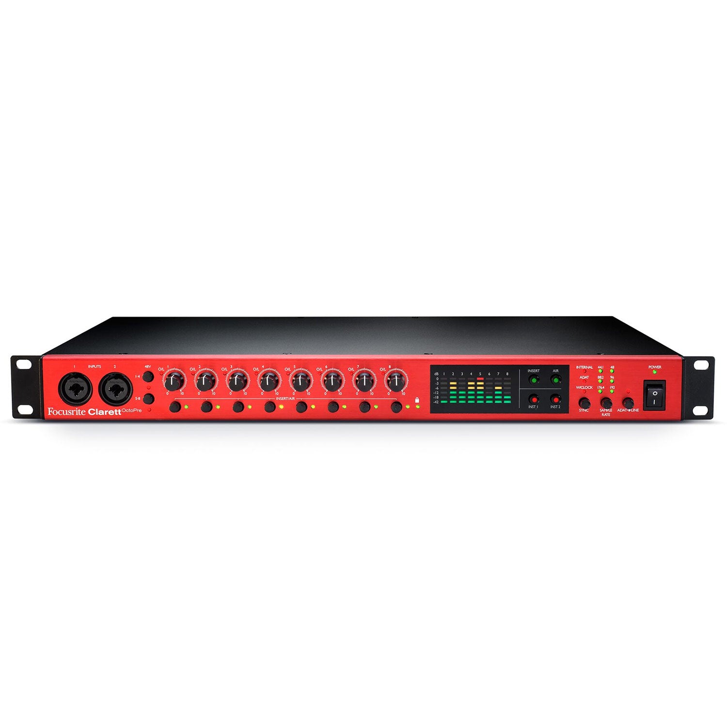Focusrite Clarett-OctoPre 8-Channel Microphone Preamp