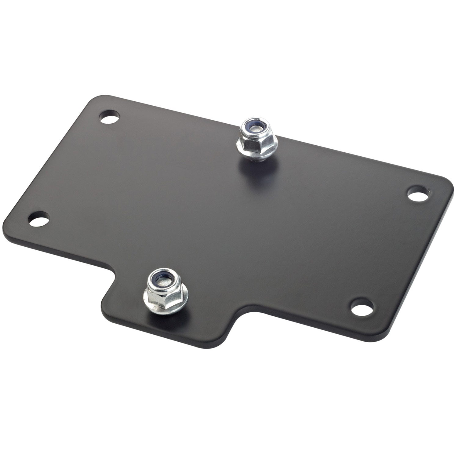 K + M 24357 Adapter Panel 4 for Speaker Wall Brackets (Black)