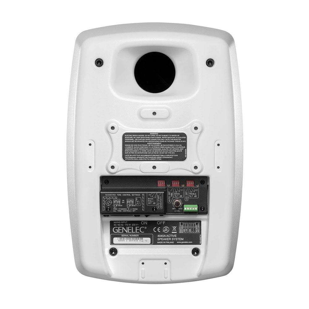 Genelec 4040A - Active Installation Loudspeaker with 6.5" LF (White)